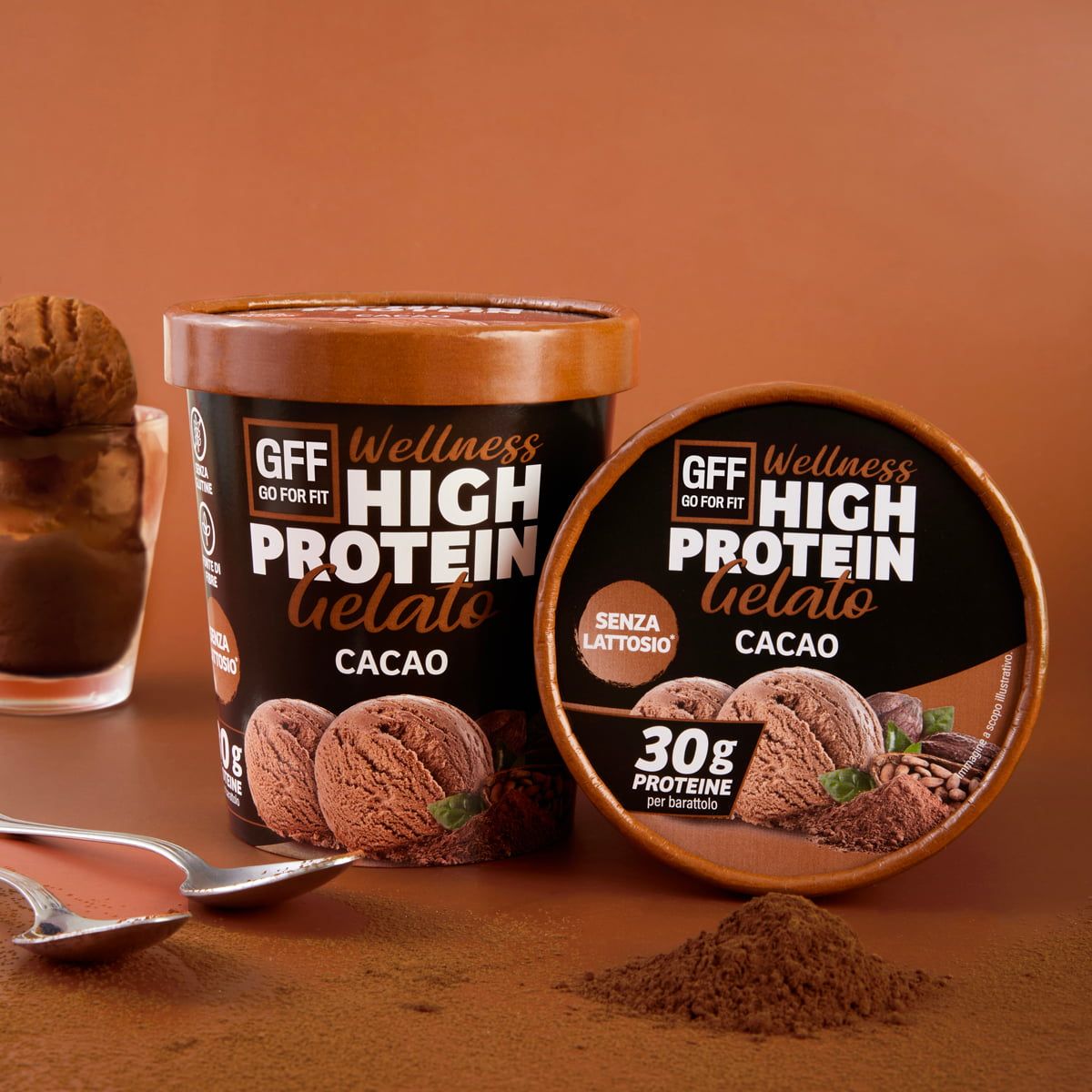 Gelato proteico GFF Go For Fit - Gelato ricco di proteine