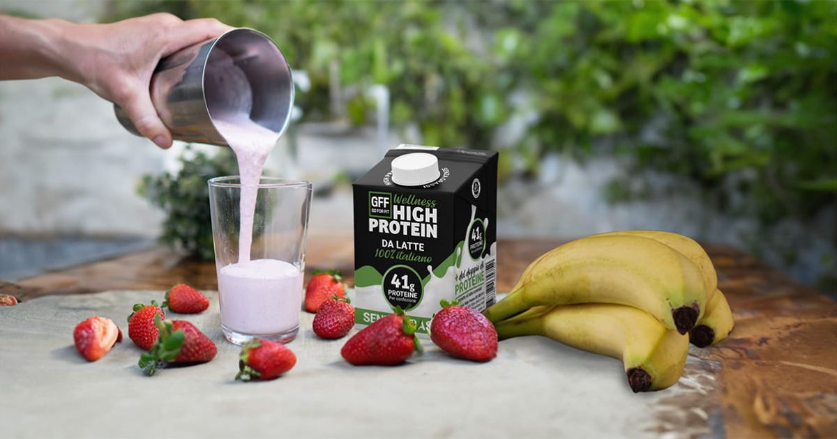 5 idee di shake da preparare con latte proteico GFF