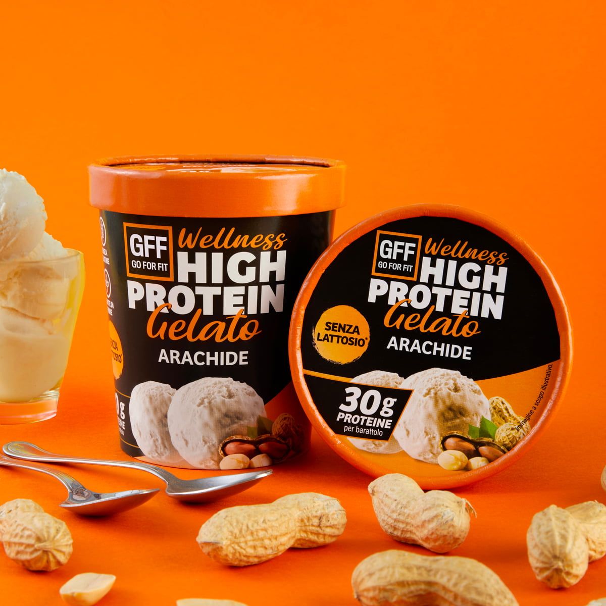 Gelato proteico GFF Go For Fit - Gelato ricco di proteine