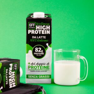 Latte High Protein da 1 litro - Più proteine del latte scremato e senza grassi