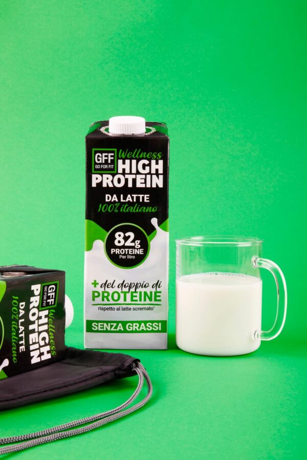 Latte High Protein da 1 litro - Più proteine del latte scremato e senza grassi